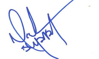 Mark McGrath autograph
