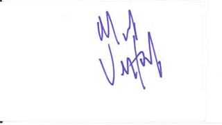 Michael Vartan autograph