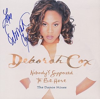 Deborah Cox autograph