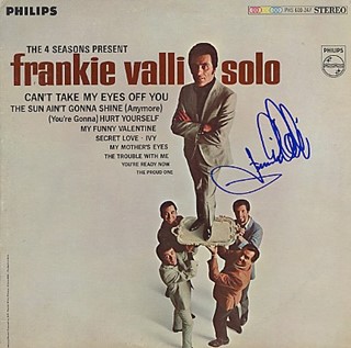 Frankie Valli autograph