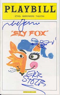 Sly Fox autograph