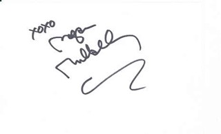 Megan Mullally autograph