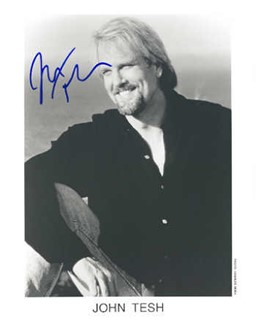John Tesh autograph