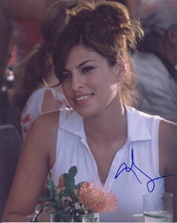 Eva Mendez autograph