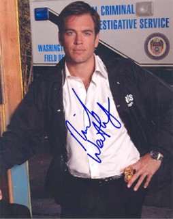 Michael Weatherly autograph