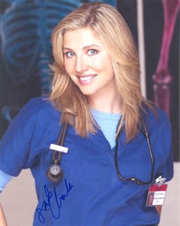 Sarah Chalke autograph