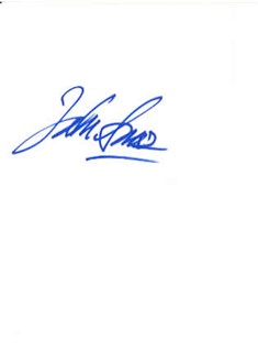 John Amos autograph