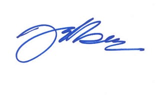 Jeff Beck autograph