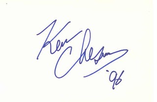 Kenny Chesney autograph