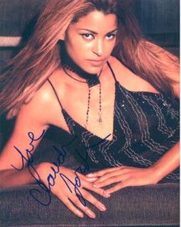 Claudia Jordan autograph