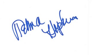 Telma Hopkins autograph