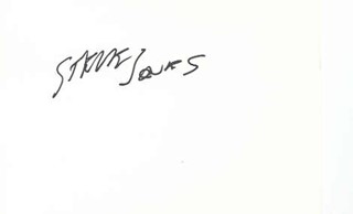 Steve Jones autograph