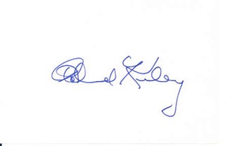 Richard Kiley autograph
