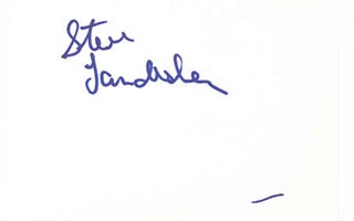 Steve Landesberg autograph