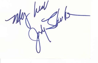 Judy Sheindlin autograph