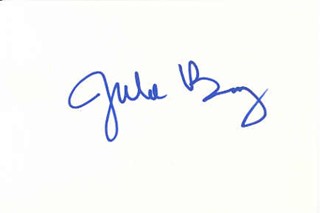 Julie Benz autograph