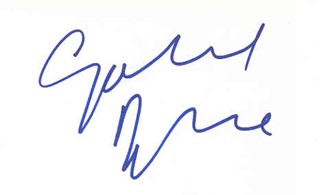 Gabriel Byrne autograph
