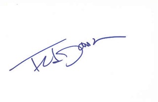Ted Danson autograph