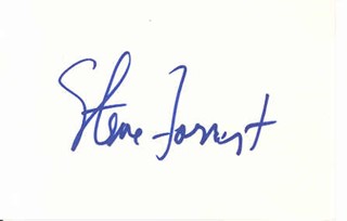 Steve Forrest autograph