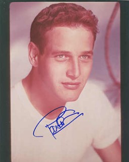 Paul Newman autograph