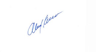 Alex Karras autograph