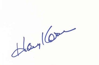 Harvey Korman autograph