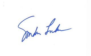 Sondra Locke autograph