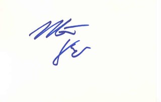 Matthew Perry autograph