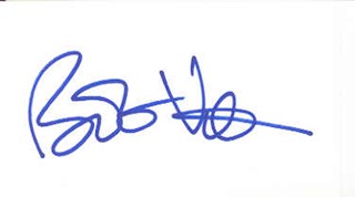 Bob Vila autograph