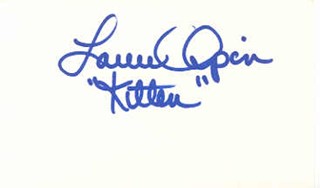 Lauren Chapin autograph