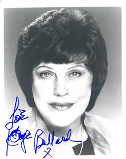 Kaye Ballard autograph