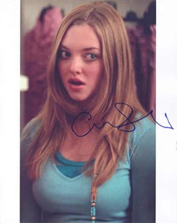 Amanda Seyfried autograph