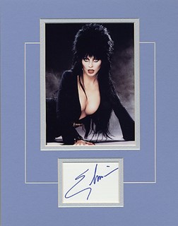Elvira autograph