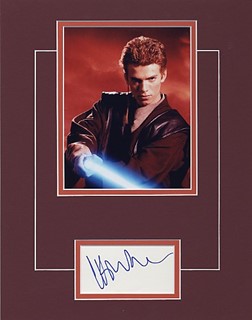 Anakin Skywalker autograph