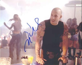 Vin Diesel autograph