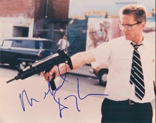 Michael Douglas autograph