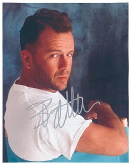 Bruce Willis autograph