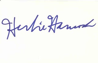 Herbie Hancock autograph