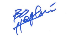 Bo Hopkins autograph