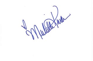 Michelle Kwan autograph