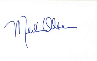 Merlin Olsen autograph