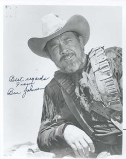 Ben Johnson autograph