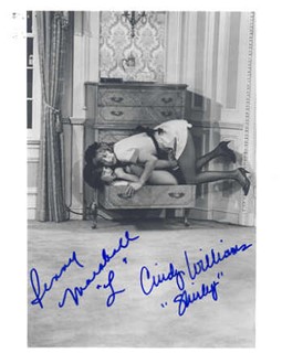 Laverne & Shirley autograph