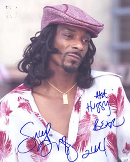 Snoop Doggy Dogg autograph