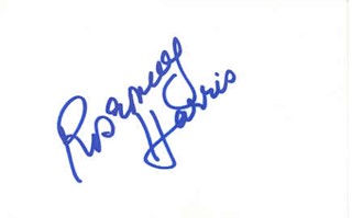 Rosemary Harris autograph