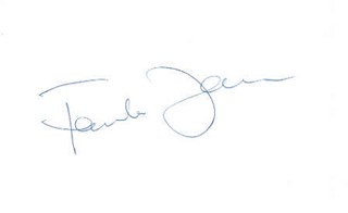 Famke Janssen autograph