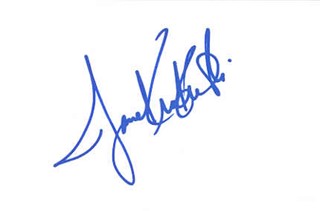 Jane Krakowski autograph