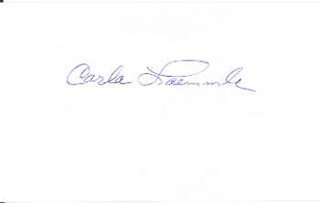 Carla Laemmle autograph