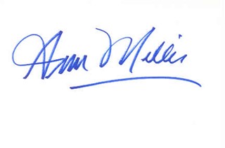 Ann Miller autograph