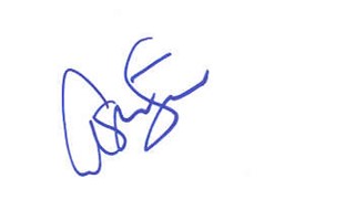 Ashlee Simpson autograph